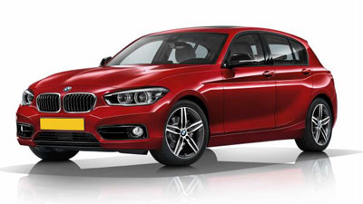 BMW 1 Serie Rood Autorijschool Rijles